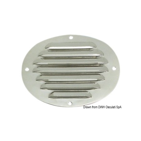 Grilles d’aération ovales| EAN 8033137006982 Ref 53.022.01