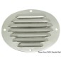 
Grille aération ovale inox poli 116 x 128 mm 
