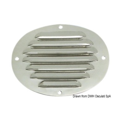 Grilles d’aération ovales| EAN 8033137006982 Ref 53.022.01