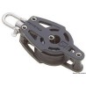 
Poulie simple pivotante ou blocable avec ringot A 
