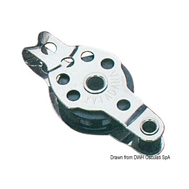 Mini poulies VIADANA cordes jusqu' 8 mm| EAN 8033137163562 Ref 55.042.02