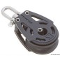 
Poulie simple pivotante ou blocable A 
