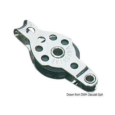 Mini poulies VIADANA cordages jusqu' 6 mm| EAN 8033137163470 Ref 55.040.02