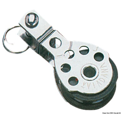 Mini poulies VIADANA cordes jusqu' 8 mm| EAN 8033137163609 Ref 55.043.03