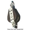 
Poulie sur billes simple tournante ringot 10x38mm 
