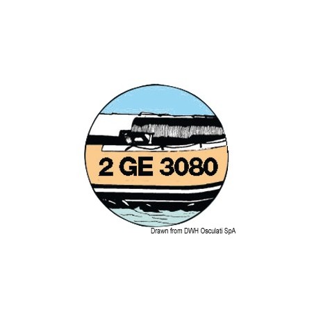 Lettres adhésives, 20 cm de hauteur| EAN 8033137162091 Ref 54.533.10Z