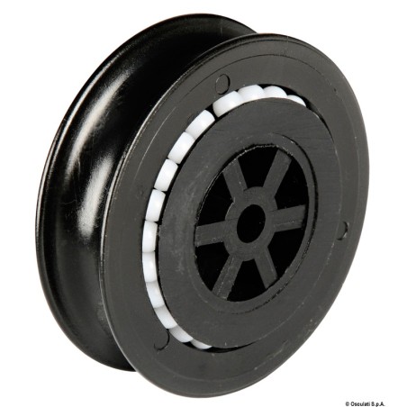 Poulies nylon montées sur billes Delrin®| EAN 8033137165146 Ref 55.243.02