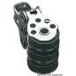 
Mini poulie triple inox 17x5 
