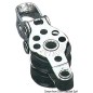 
Mini poulie double avec ringot inox 17x5 
