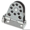 
Poulie verticale et pivotante Ø 28 mm p. bouts 4 m 
