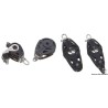 
Poulie double  violon avec ringot B 
