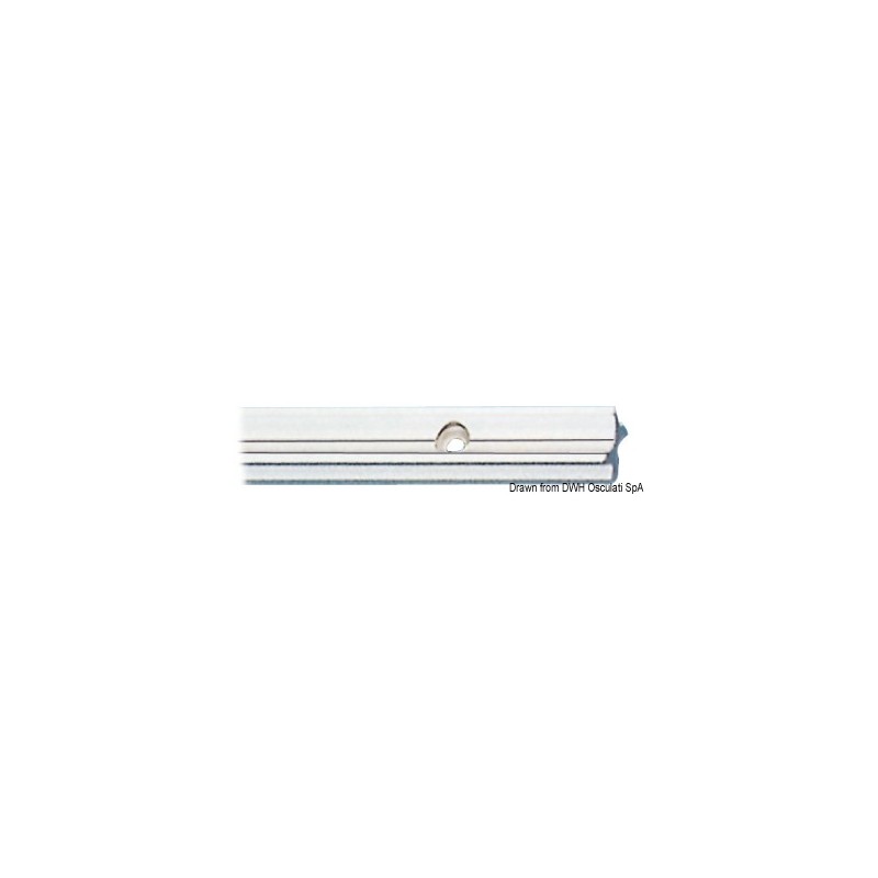 Rail en X aluminium anodisé barre 2m
Rail en X aluminium anodisé barre 2m