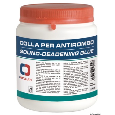 Colle ignifugée phonoisolants/phonoabsorbants| EAN 8033137043048 Ref 65.100.02