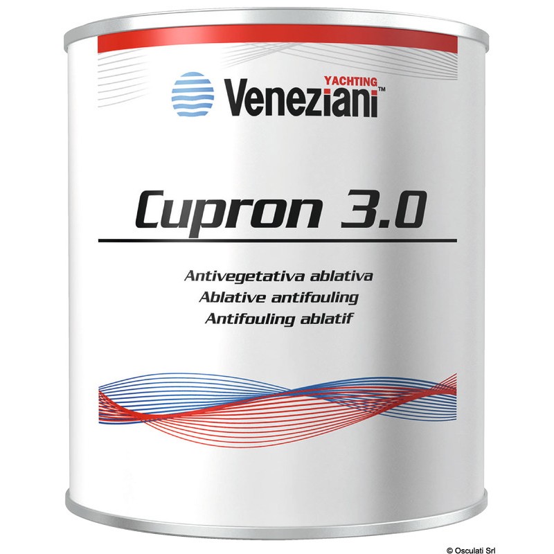 Antifouling VENEZIANI Cupron 3.0 noir 2,5 l
Antifouling VENEZIANI Cupron 3.0 noir 2,5 l
