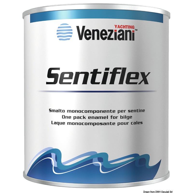 
Laque mono-composant Sentiflex gris 750 ml 
