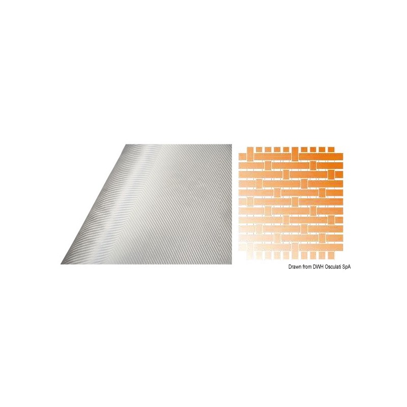
Tissu en fibre de verre 163 gsm 
