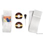 
Kit p.revêtir timons de cuir blanc 

