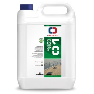 Cleanteak - détergent dégraissant surfaces teck| EAN 8033137196485 Ref 65.410.11