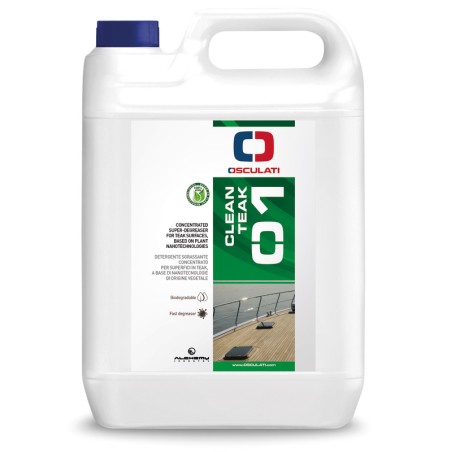 Cleanteak - détergent dégraissant surfaces teck| EAN 8033137196485 Ref 65.410.11