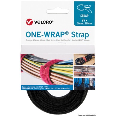 VELCRO® Brand ONE-WRAP® Strap & Tape| EAN 8033137218460 Ref 65.455.20