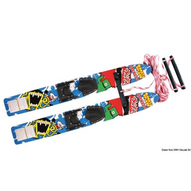 Skis nautiques AIRHEAD Monsta Splash Trainer Skis bois traité| EAN 8033137193095 Ref 64.940.09