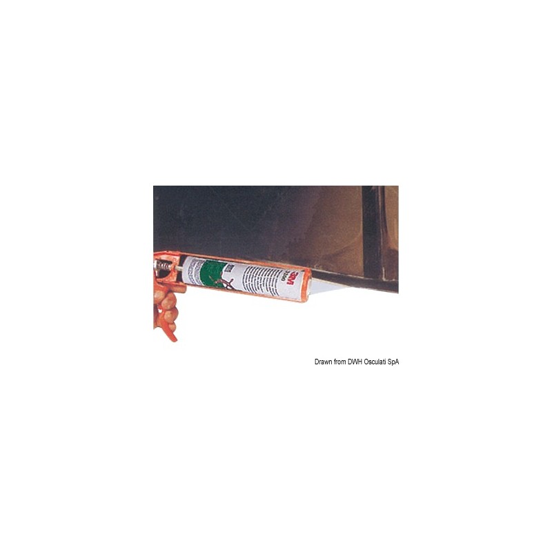 
Silicone scellant blanc 3M 3200 Marine trans 280ml 
