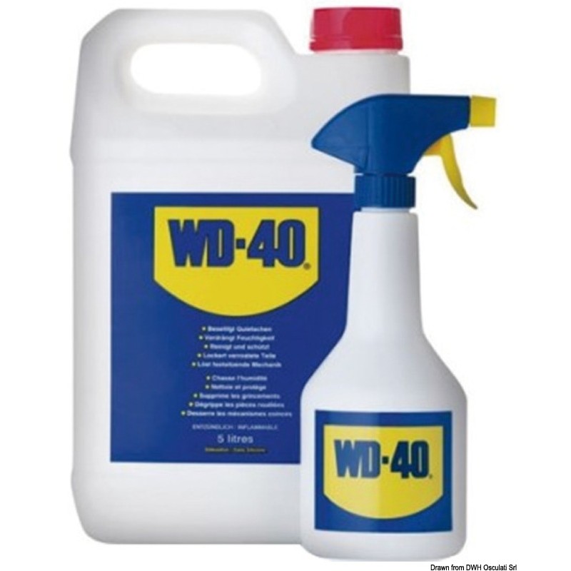 
Lubrifiant multifonction WD-40 baril 5l + vapor.1l 
