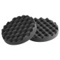 
Tampons en mousse noir 150x30mm revêtu souple 2 pièces
