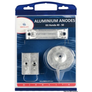 Kit anode zinc Honda hors-bords 40/50 HP | EAN 8033137060816 Ref 43.291.65