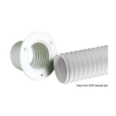 Gaine flexible PVC rouleau gris 10 m (10 mt roll)| EAN 8033137094699 Ref 16.104.38