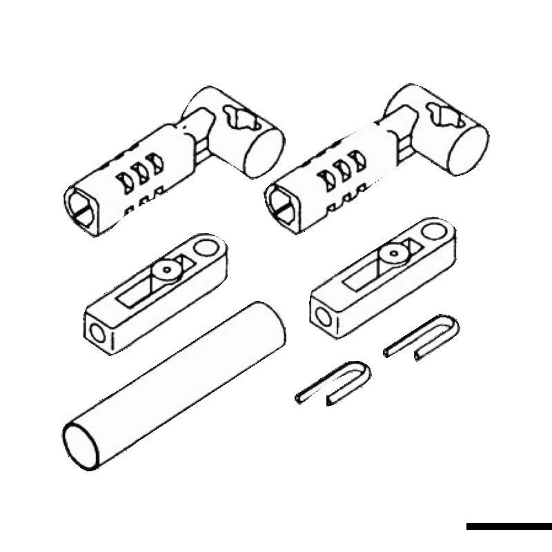 
Kit K56 pour câbles C2/C8/C0 sur Mercury 
