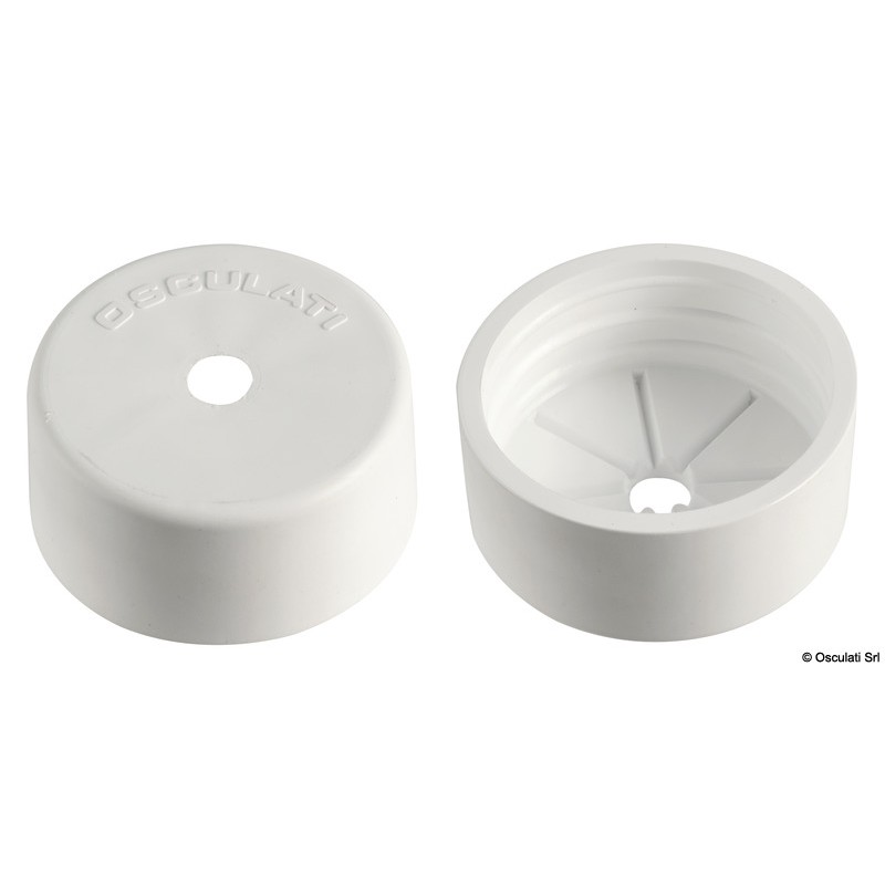 
Bouchon de finition p. tuyaux 16.104.39 blanc 
