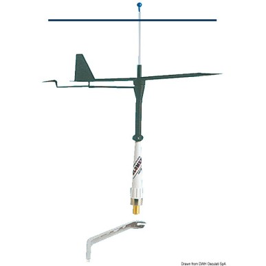 Glomex wind vane indicator w/bowline sectors | EAN 8033137117923 Ref 29.106.04