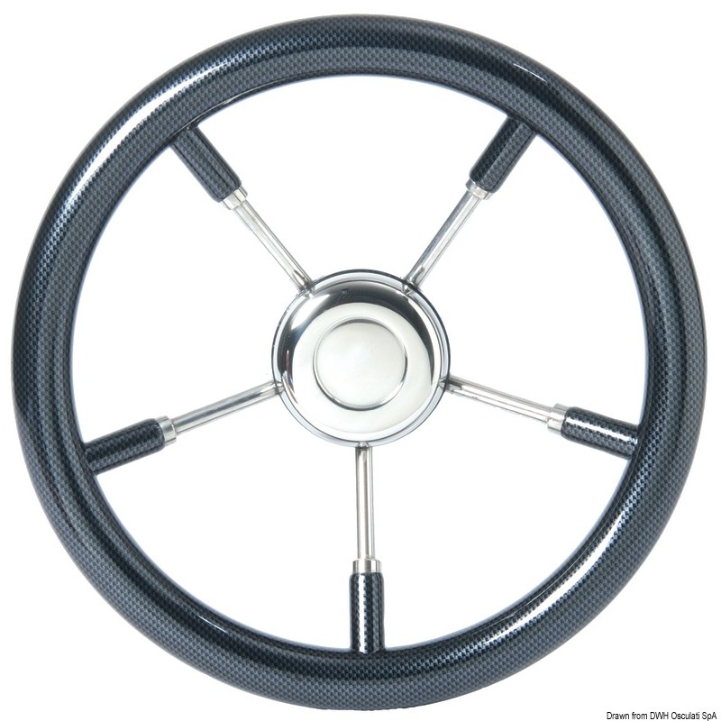 
Volant carbon-look carbone 350 mm 

