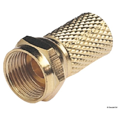 Connecteur femelle GLOMEX Gold Platea | EAN 8033137209987 Ref 29.143.00