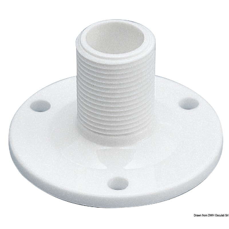 
Glomex reinforced nylon base for VHF/GPS antennas 
