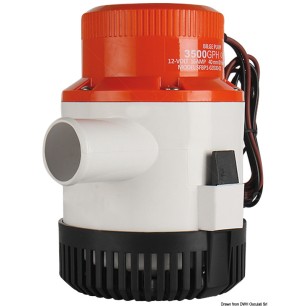 Pompe de fond de cale immergée Maxi G3500 12 V | EAN 8033137063473 Ref 16.122.35