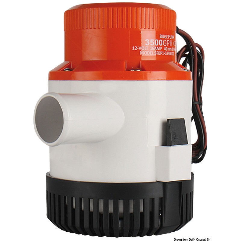 Pompe de fond de cale immergée Maxi G3500 12 V
Pompe de fond de cale immergée Maxi G3500 12 V