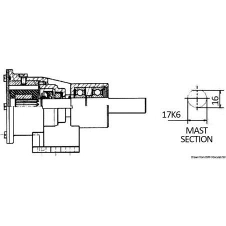 Pompe Nauco 335 107 l anneau caoutchouc | EAN 8033137094347 Ref 16.051.02