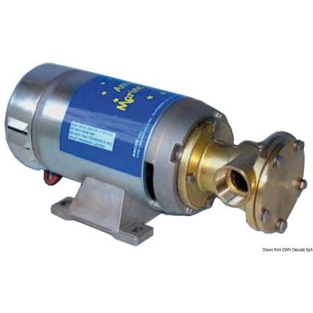 Pompe de cale auto-amorçable 24 V 80 l/min | EAN 8033137095061 Ref 16.193.80