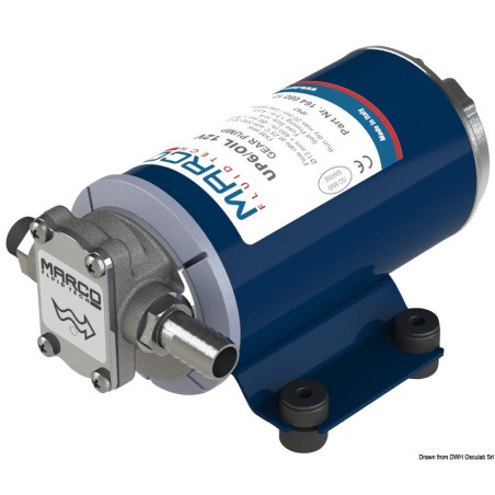 Electropompe huile transv./changement 12V 10A | EAN 8022278603372 Ref 16.190.32