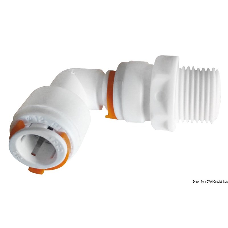 Raccord 90° femelle avec mâle de 3/8"
Raccord 90° femelle avec mâle de 3/8"