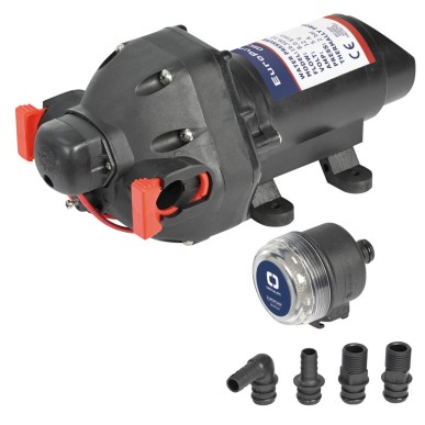 Autoclave Europump 11 3 soupapes 11 l/m 12 V Référence Osculati 16.510.12
Code-barres EAN-13  8033137052590