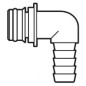 
Europump raccord express gachette 90° Ø 19 mm 
