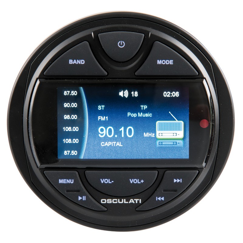 
Radio de tableau de bord M3-TFT 
