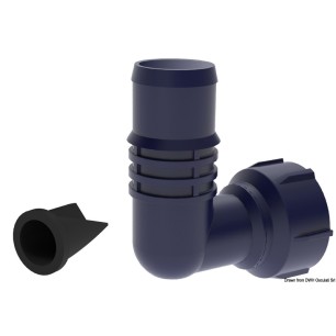 Embout 90+ 1" - 1"1/8 + clapet anti-retour | EAN 8033137206436 Ref 16.491.94