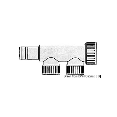 Collecteur m/f Hydrofix 2 dérivations 22 mm | EAN 8033137097058 Ref 17.117.33