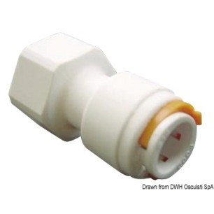 Raccord femelle/femelle de 1/2" | EAN 8033137047671 Ref 17.111.05