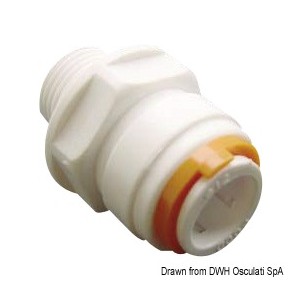 Raccord femelle/mâle de 3/8" | EAN 8033137047640 Ref 17.111.06