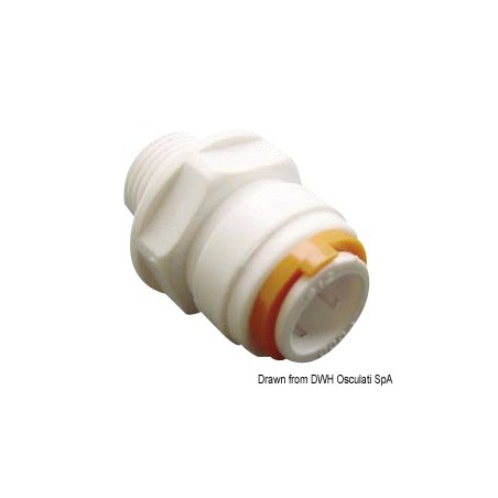 Raccord femelle/mâle de 3/8" | EAN 8033137047640 Ref 17.111.06